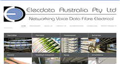 Desktop Screenshot of elecdata.com.au